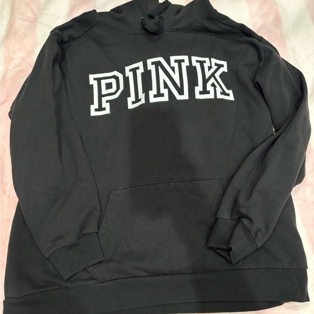 VS Pink black hoodie